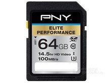 PNY Elite performance U3 SDXC存储卡（64GB）