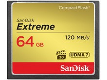 闪迪至尊极速CompactFlash卡（64GB）SDCFXS-064G