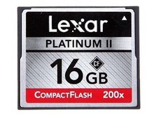 雷克沙白金二代 CF卡 200X（16GB）