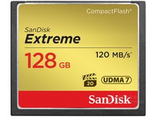 闪迪至尊极速CompactFlash存储卡（128GB）/SDCFXS-0128G
