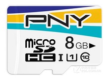 PNY MicroSD U1亮彩存储卡（8GB）