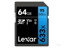 雷克沙633x SD高速存储卡（64GB）